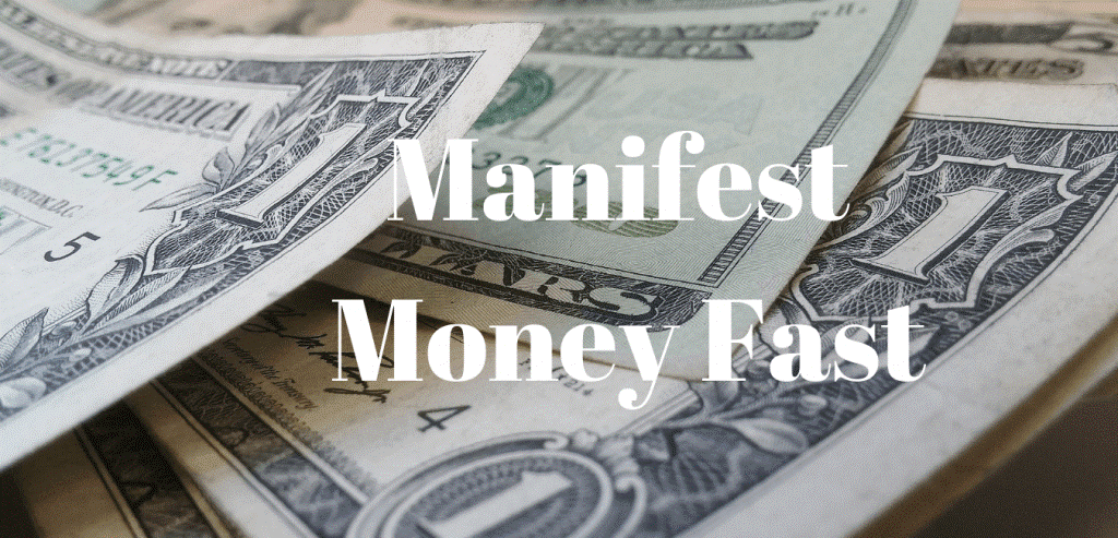 Is it really possible to manifest money?