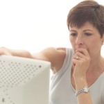 Woman Using Computer